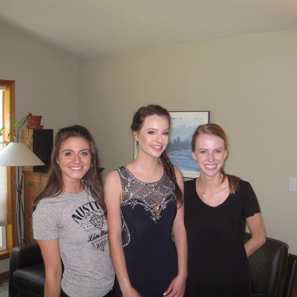 Navy jeweled illusion prom dress